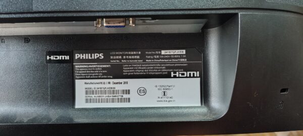 PHILIPS MONITOR 24INCH FHD+ RESOLUTION WITH CAMERA - Image 6
