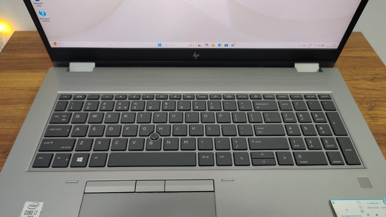 HP ZBOOK FURRY 17 G7 I9 10TH GENERATION 6GB NVIDIA GRAPHICS QUADRO RTX 3000 32GB RAM 512GB SSD 17INCH SCREEN - Image 9