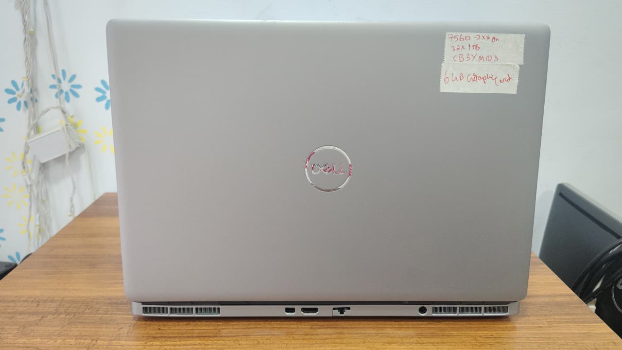 DELL PRECISION 7560 XEON PROCESSOR 11TH GENERATION 6GB NVIDIA GRAPHICS 32GB RAM 1TB SSD 15.6INCH SCREEN - Image 3
